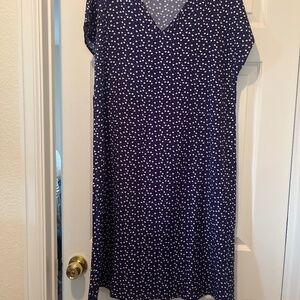 Navy blue dress